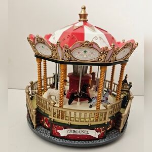 Musical Moving Christmas Carousel